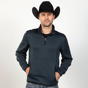 Powder River Heather Knit Quarter Zip Pullover