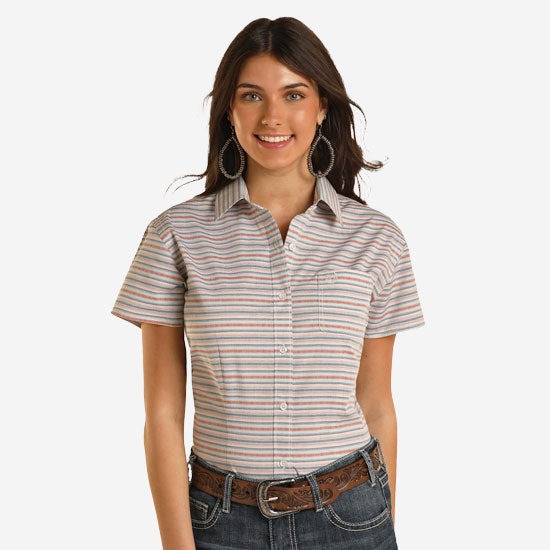 Roughstock Cowgirl Whispers Blouse