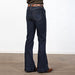 High-Rise Rivet Trouser Jeans