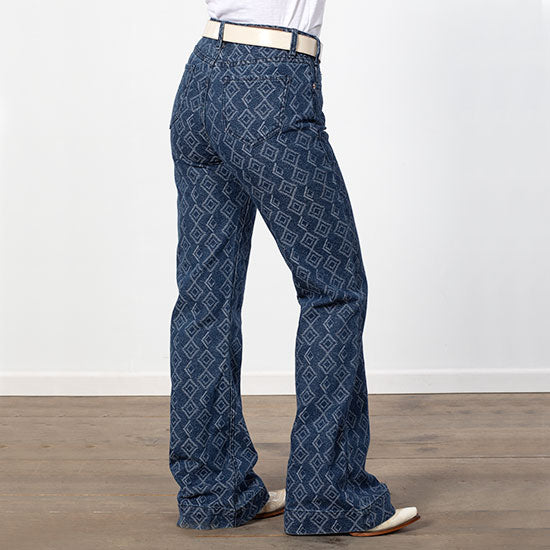 Aztec Vibe High-Rise Trouser Jeans