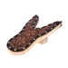 Floral Tooled Leather Boot Jack Black