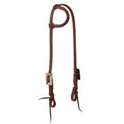 Working Tack Copper Silver Engraved Single Ear Headstall