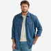 Men's Dark Wash Denim Shirt