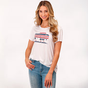 Patriotic Buffalo Tee