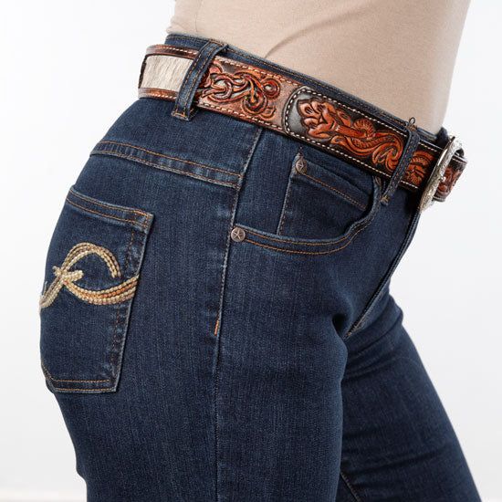 Superior Rod's Exclusive Classic Dark Wash Riding Jeans