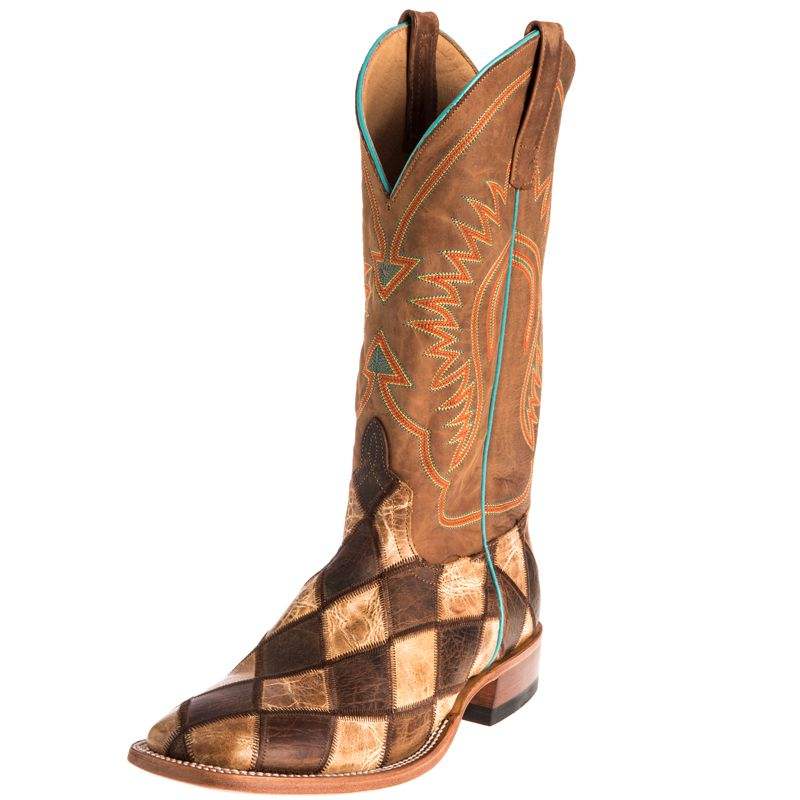 Checkered shop cowgirl boots