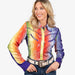 Lainey Wilson Rainbow Bandana Top