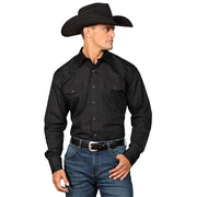 Western Black Sport Shirt