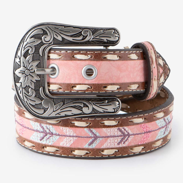 Girl's Pink Arrows Belt