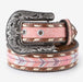 Girl's Pink Arrows Belt