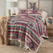 Rose Canyon Ruffle Quilt Set