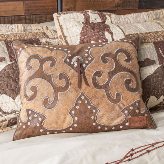 Chaps Concho and Studs 16x20 Pillow