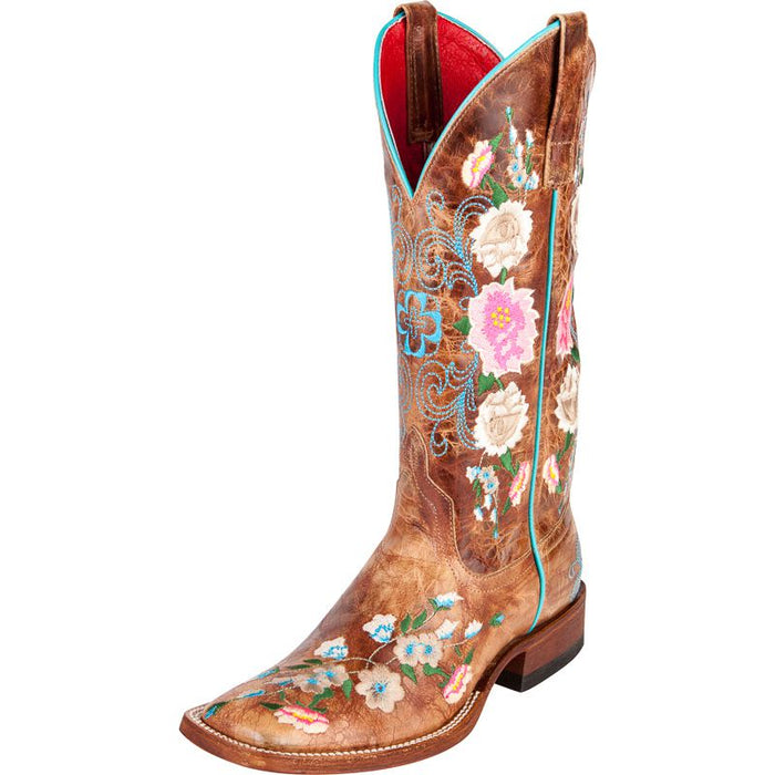 Women's Rose Garden Honey Bunch Cowgirl Boots