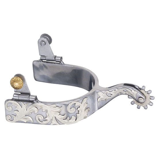 Sweet Iron Floral Overlay Spurs