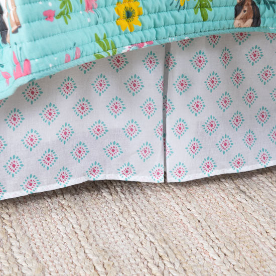 Horse Girls Daisy Pony Bedskirt