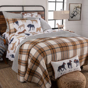Trail Ride Flannel Quilt