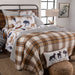 Trail Ride Flannel Quilt