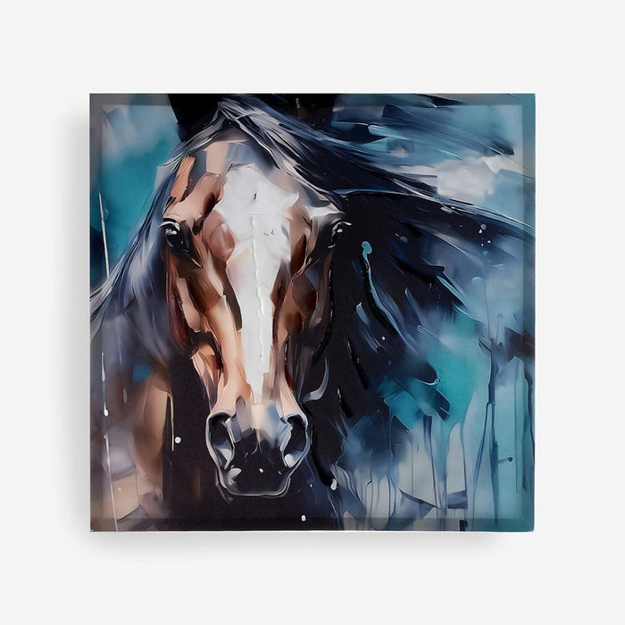 Windswept Horse Canvas Art
