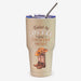 Fueled By Coffee and Country Music 30 oz. Stainless Steel Travel Tumbler