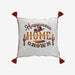 Happiness is Home Grown Tassel Pillow