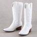 White Nettie Boots