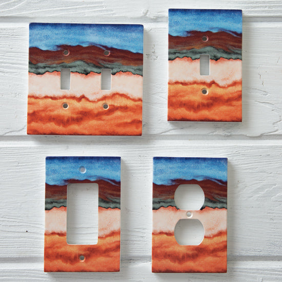 Desert Dream Switch Plates -Double Switch