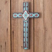 Turquoise Wall Cross