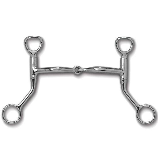 Myler HBT Shank Single Joint MB 09 Snaffle Bit