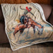 Paseo Road by Buster Campfire 54x68 Sherpa Throw