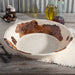 Elsa Cowhide Melamine Serving Bowl