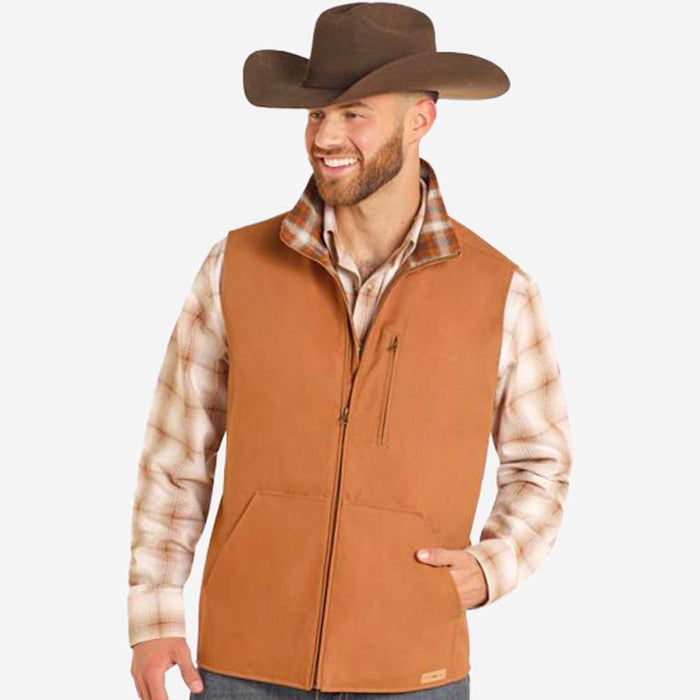Powder River Conceal Carry Camel Vest