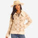 Powder River Natural Plaid Wool Jacket