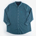 Ocean Blue Check Big Shirt