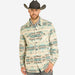 Taupe Aztec Shacket