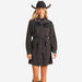 Black Fringe Embroidered Dress
