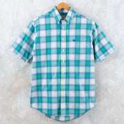 Rough Stock Blue Ombre Plaid Shirt