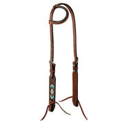 Beaded Basket Stamp Single Ear Headstall
