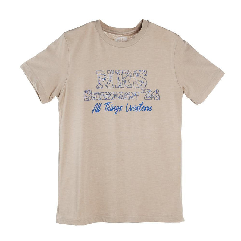 NRS Summer 24 Brands Tan Logo Tee
