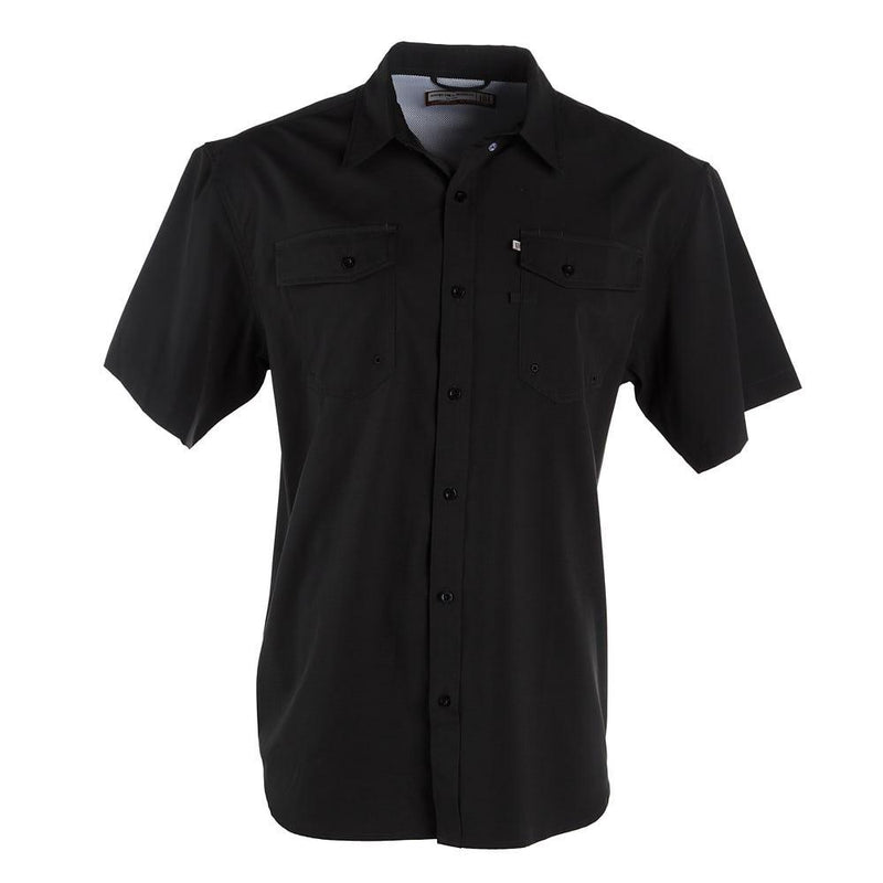 Sandhill Ranch Black Short Sleeve Button Shirt