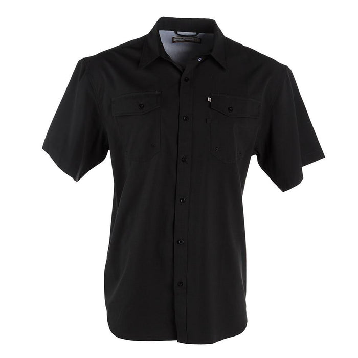 Sandhill Ranch Black Short Sleeve Button Shirt