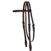 Classic Walnut Floral Browband Heads