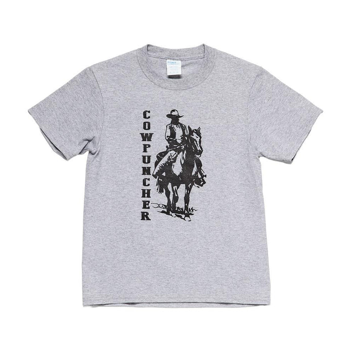 Cow Puncher Grey Tee