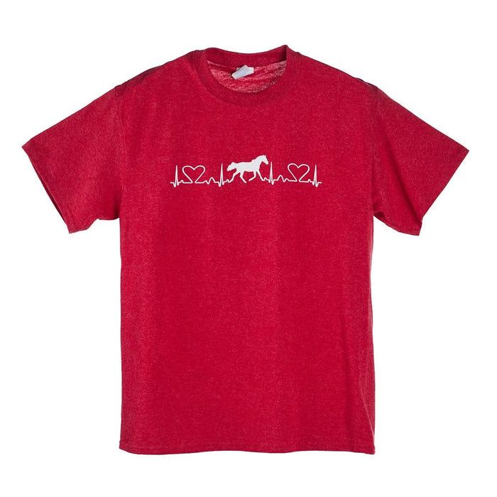 Womens Red Hoof Beat Tee
