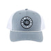 Ranch Grey/White Round Logo Cap