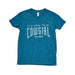 Girls Teal Cool To Be a Cowgirl Tee