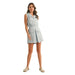 Wom Blue Romper
