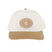 Two Tone Brown Patch Cap
