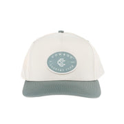 Two Tone Green Patch Cap