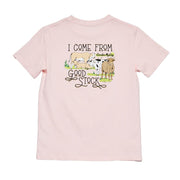 Girl's Light Pink Good Stock Short Sleeve Tee