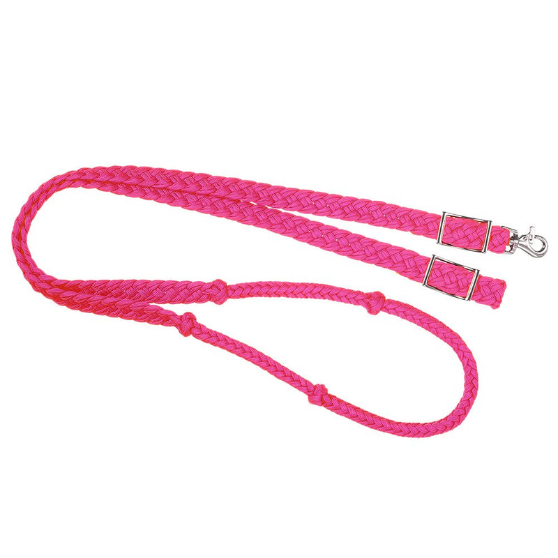Knotted Cord Barrel Reins